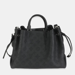 Louis Vuitton: Чёрная сумка-шоппер 