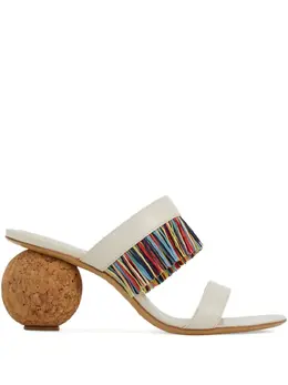 Ferragamo: Белые сандалии 