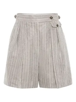 Brunello Cucinelli: Шорты с разрезом 