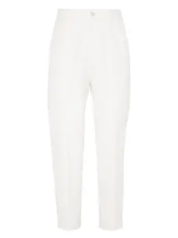 Brunello Cucinelli: Белые брюки 