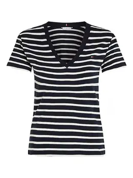 Tommy Hilfiger: Хлопковая футболка 