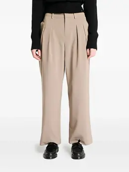 Calvin Klein: Бежевые брюки 