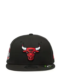 New Era: Чёрная кепка  Chicago Bulls