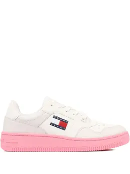 Tommy Jeans: Белые кроссовки 