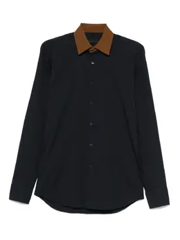Prada Pre-Owned: Рубашка с воротником 