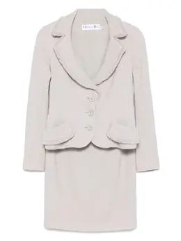 Christian Dior Pre-Owned: Светлый костюм 