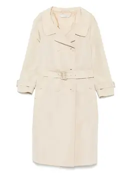 Prada Pre-Owned: Светлое пальто 