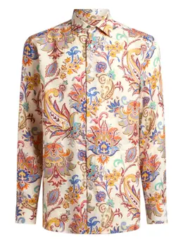 ETRO: Рубашка с принтом 