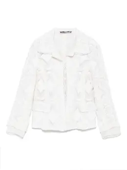 Dolce & Gabbana Pre-Owned: Белая куртка 