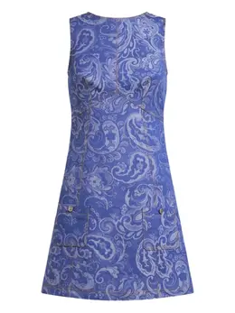 ETRO: Жаккардовое платье 