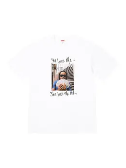 Supreme: Белая футболка 