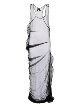 Jean Paul Gaultier Pre-Owned: Прозрачное платье 