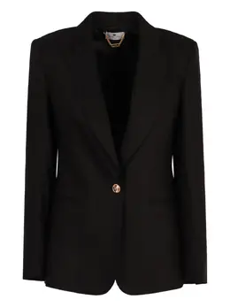 Elisabetta Franchi: Чёрный жакет 