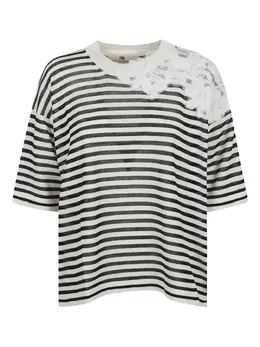 Ermanno Scervino: Футболка в полоску 