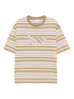 Maison Kitsuné: Светлая футболка 