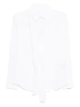 Yohji Yamamoto: Белый шарф 