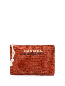 ISABEL MARANT: Оранжевый клатч 