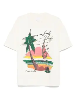 RHUDE: Светлая футболка 