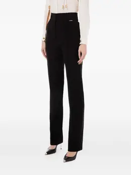 Elisabetta Franchi: Чёрные брюки 