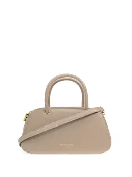 Kate Spade: Бежевая сумка-шоппер 