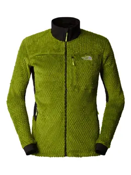 The North Face: Зелёная куртка  Logo