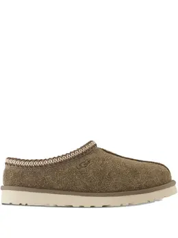 UGG: Сабо  Tasman цвета хаки