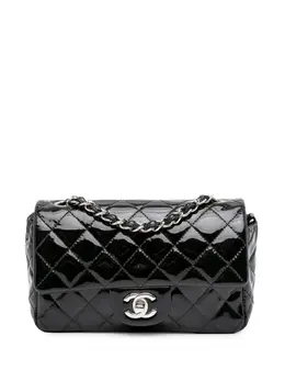 CHANEL Pre-Owned: Чёрная сумка через плечо 