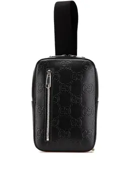 Gucci Pre-Owned: Чёрная сумка 