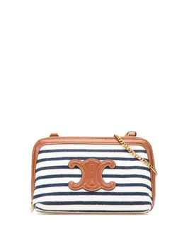 Céline Pre-Owned: Сумка через плечо в полоску 