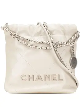 CHANEL Pre-Owned: Блестящая сумка 