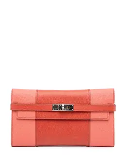 Hermès Pre-Owned: Оранжевый кошелёк 