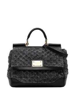Dolce & Gabbana Pre-Owned: Серая сумка 