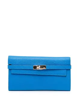 Hermès Pre-Owned: Голубой кошелёк 