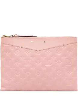 Louis Vuitton Pre-Owned: Розовый клатч 