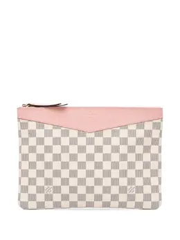 Louis Vuitton Pre-Owned: Розовый клатч 