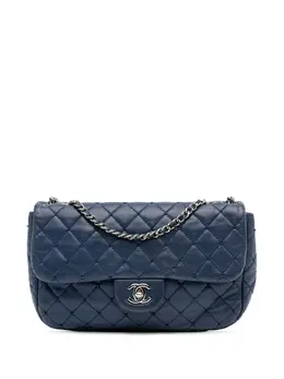 CHANEL Pre-Owned: Голубая сумка 
