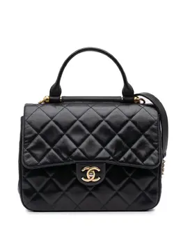 CHANEL Pre-Owned: Голубая сумка 