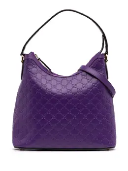 Gucci Pre-Owned: Фиолетовая сумка 