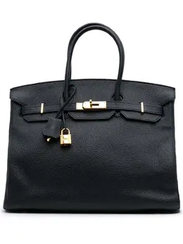 Hermès Pre-Owned: Чёрная сумка 
