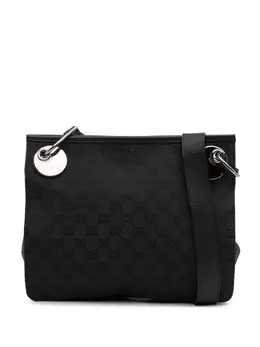 Gucci Pre-Owned: Чёрная сумка через плечо 