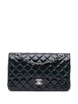 CHANEL Pre-Owned: Голубая сумка 