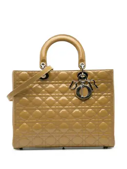 Christian Dior Pre-Owned: Жёлтая сумка 