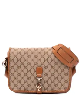 Gucci Pre-Owned: Коричневая сумка через плечо 