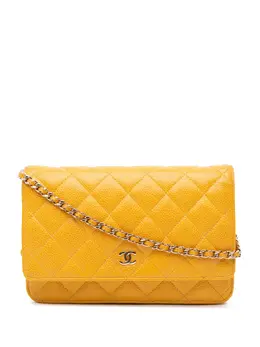 CHANEL Pre-Owned: Жёлтый кошелёк 