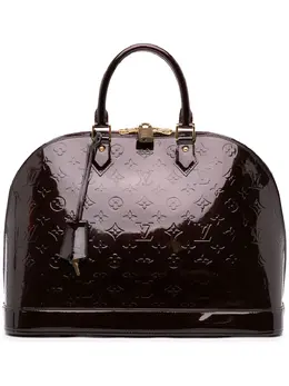 Louis Vuitton Pre-Owned: Фиолетовая сумка 