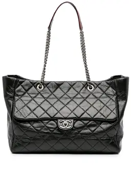 CHANEL Pre-Owned: Красная сумка-шоппер 