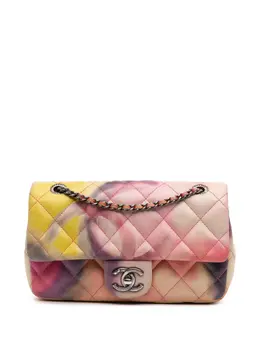 CHANEL Pre-Owned: Сумка через плечо с цветочным принтом 