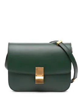 Céline Pre-Owned: Зелёная сумка через плечо 