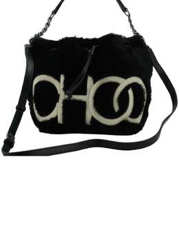 JIMMY CHOO: Чёрная сумка 