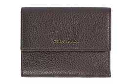 Trussardi: Коричневый кошелёк 